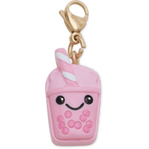 Crocs - Cute Pink Boba Charm Jibbitz Shoe Charm for Women|Men|Kids|Jibbitz™ Charms