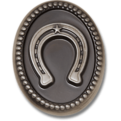 Crocs - Silver Horseshoe Jibbitz™ charms for Women|Men|Jibbitz™ Charms