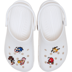 Crocs - Sonic the Hedgehog 5Pck Jibbitz™ charms for Women|Men|Kids|Jibbitz™ Charms