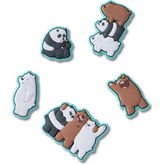 Crocs - We Bare Bears 5 Pack Jibbitz™ charms for Women|Men|Jibbitz™ Charms