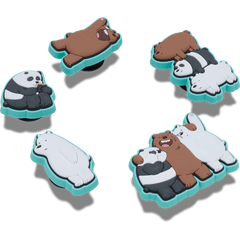 Crocs - We Bare Bears 5 Pack Jibbitz™ charms for Women|Men|Jibbitz™ Charms