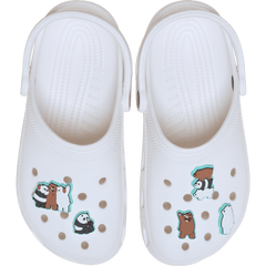 Crocs - We Bare Bears 5 Pack Jibbitz™ charms for Women|Men|Jibbitz™ Charms