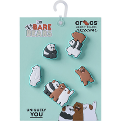 Crocs - We Bare Bears 5 Pack Jibbitz™ charms for Women|Men|Jibbitz™ Charms