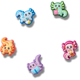 Crocs - Tiny Axolotls 5 Pack Jibbitz™ charms for Women|Men|Jibbitz™ Charms