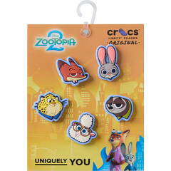 Crocs - b'Disney Zootopia 2 5 Pack Jibbitz Shoe Charm' for Women|Men|Kids|Jibbitz™ Charms