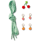 Crocs - Laces and Fresh Fruits Charm Kit Jibbitz™ charms for Women|Kids|Jibbitz™ Charms