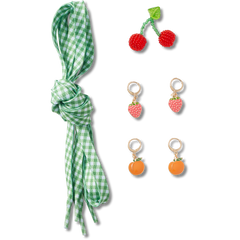 Crocs - Laces and Fresh Fruits Charm Kit Jibbitz™ charms for Women|Kids|Jibbitz™ Charms