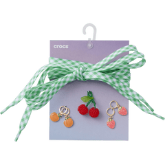 Crocs - Laces and Fresh Fruits Charm Kit Jibbitz™ charms for Women|Kids|Jibbitz™ Charms