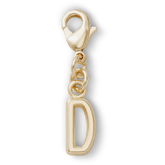 Crocs - Gold Letter D Charm Jibbitz™ charms for Women|Men|Kids|Jibbitz™ Charms