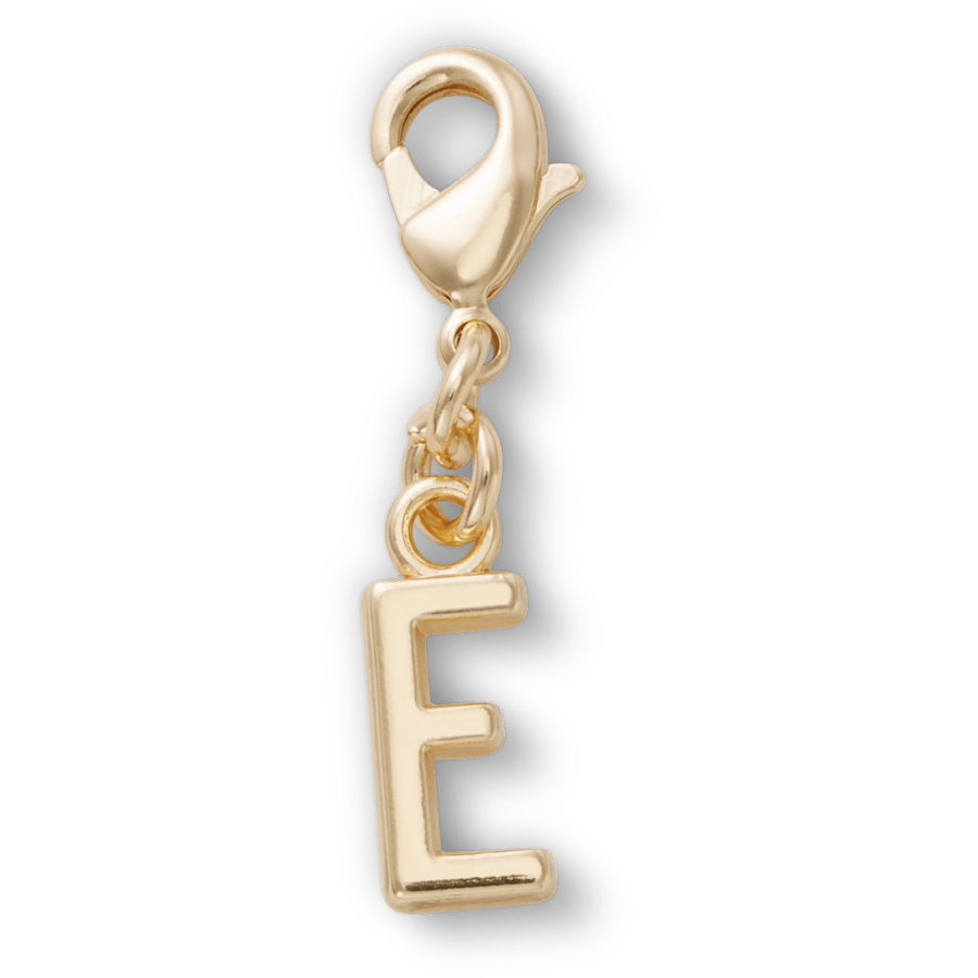 Crocs - Gold Letter E Charm Jibbitz™ charms for Women|Men|Kids|Jibbitz™ Charms