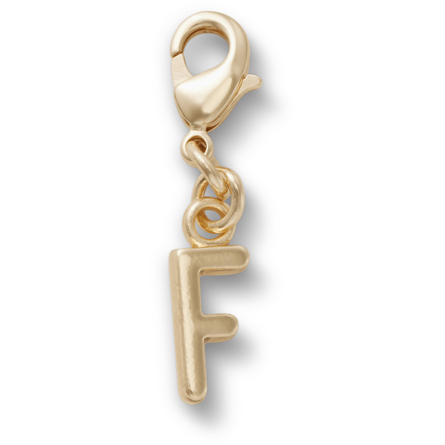 Crocs - Gold Letter F Charm Jibbitz™ charms for Women|Men|Kids|Jibbitz™ Charms