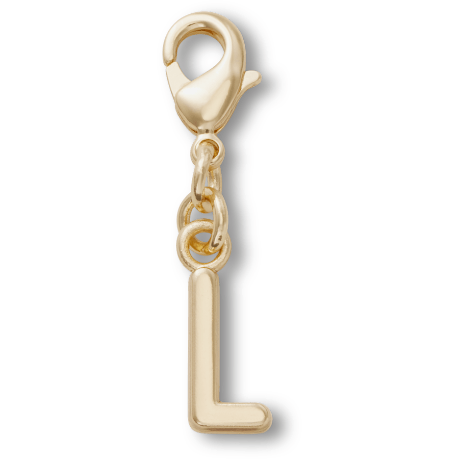 Crocs - Gold Letter L Charm Jibbitz™ charms for Women|Men|Kids|Jibbitz™ Charms
