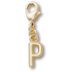 Crocs - Gold Letter P Charm Jibbitz™ charms for Women|Men|Kids|Jibbitz™ Charms