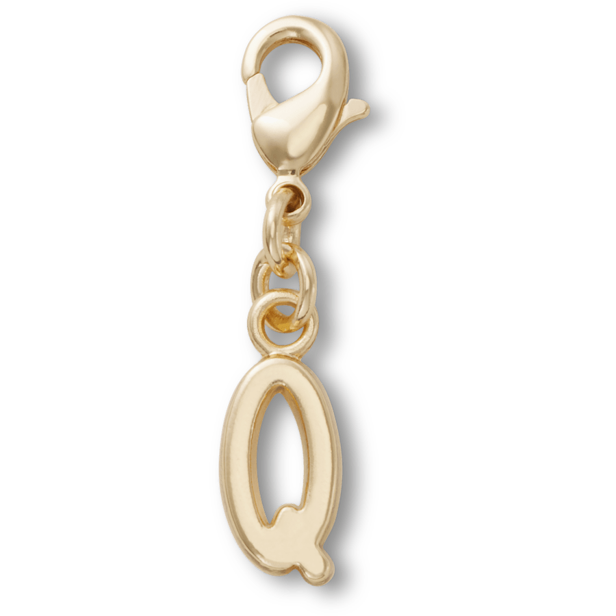 Crocs - Gold Letter Q Charm Jibbitz™ charms for Women|Men|Kids|Jibbitz™ Charms