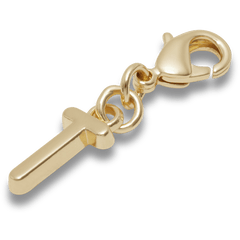 Crocs - Gold Letter T Charm Jibbitz™ charms for Women|Men|Kids|Jibbitz™ Charms