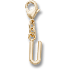 Crocs - Gold Letter U Charm Jibbitz™ charms for Women|Men|Kids|Jibbitz™ Charms