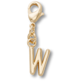 Crocs - Gold Letter W Charm Jibbitz™ charms for Women|Men|Kids|Jibbitz™ Charms