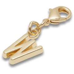 Crocs - Gold Letter W Charm Jibbitz™ charms for Women|Men|Kids|Jibbitz™ Charms