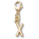 Crocs - Gold Letter X Charm Jibbitz™ charms for Women|Men|Kids|Jibbitz™ Charms