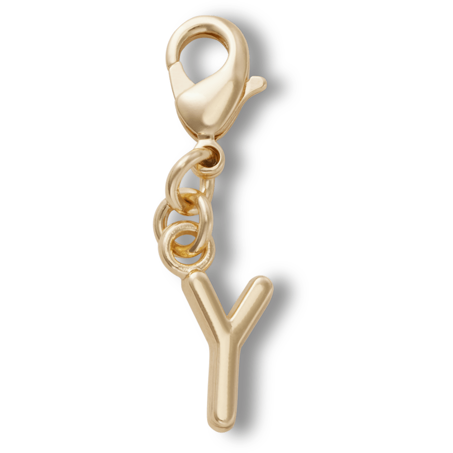 Crocs - Gold Letter Y Charm Jibbitz™ charms for Women|Men|Kids|Jibbitz™ Charms
