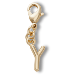 Crocs - Gold Letter Y Charm Jibbitz™ charms for Women|Men|Kids|Jibbitz™ Charms