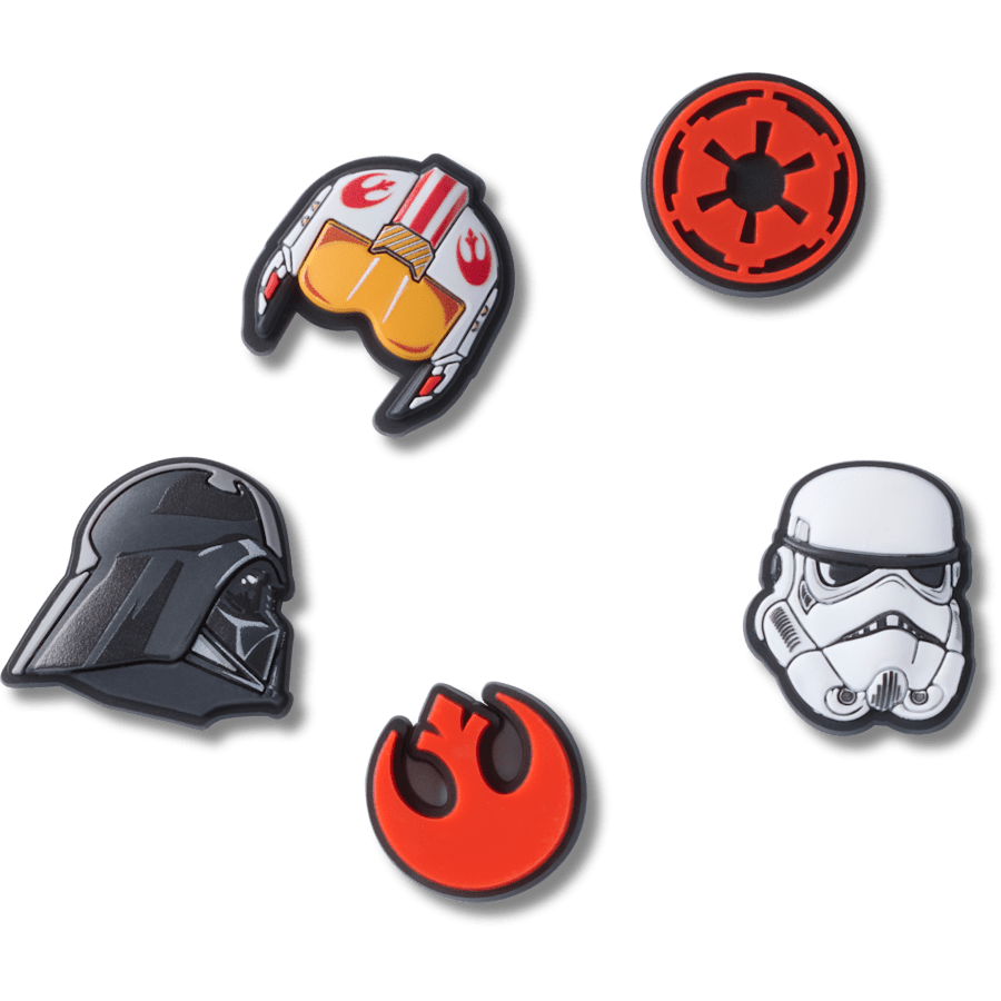 Crocs - Star Wars Symbols 5 Pack Jibbitz™ charms for Women|Men|Kids|Jibbitz™ Charms