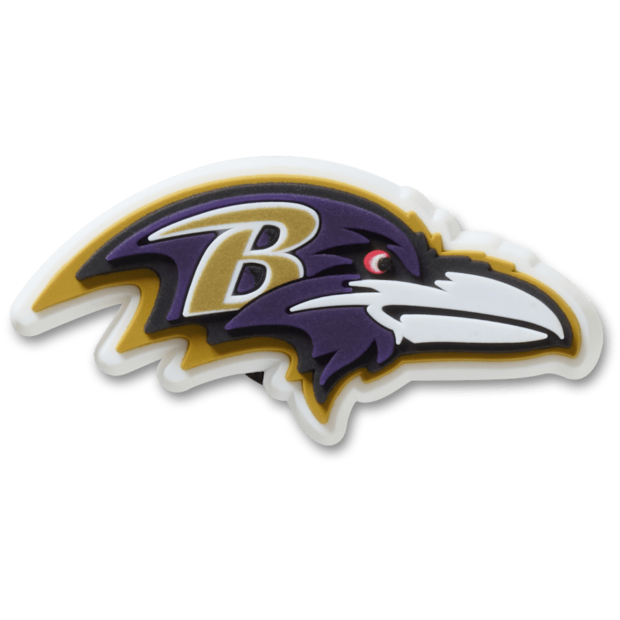 Crocs - NFL Baltimore Ravens Logo Jibbitz™ charms for Women|Men|Jibbitz™ Charms