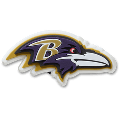 Crocs - NFL Baltimore Ravens Logo Jibbitz™ charms for Women|Men|Jibbitz™ Charms
