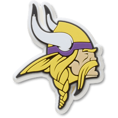Crocs - NFL Minnesota Vikings Logo Jibbitz™ charms for Women|Men|Jibbitz™ Charms