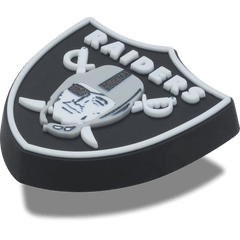 Crocs - NFL Las Vegas Raiders Logo Jibbitz™ charms for Women|Men|Jibbitz™ Charms