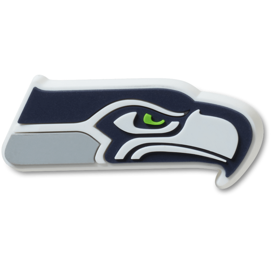 Crocs - NFL Seattle Seahawks Logo Jibbitz™ charms for Women|Men|Jibbitz™ Charms