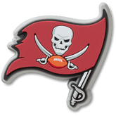 Crocs - NFL Tampa Bay Buccaneers Logo Jibbitz™ charms for Women|Men|Jibbitz™ Charms