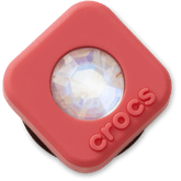 Crocs - Red Square PVC SMT Gem Jibbitz™ charms for Women|Men|Jibbitz™ Charms