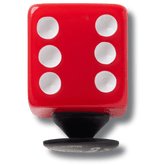 Crocs - Red Dice Jibbitz™ charms for Women|Men|Jibbitz™ Charms