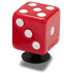 Crocs - Red Dice Jibbitz™ charms for Women|Men|Jibbitz™ Charms
