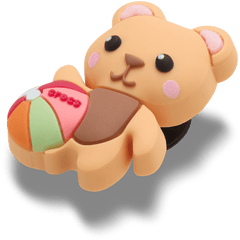 Crocs - Cutie Beach Bear Jibbitz™ charms for Women|Men|Jibbitz™ Charms