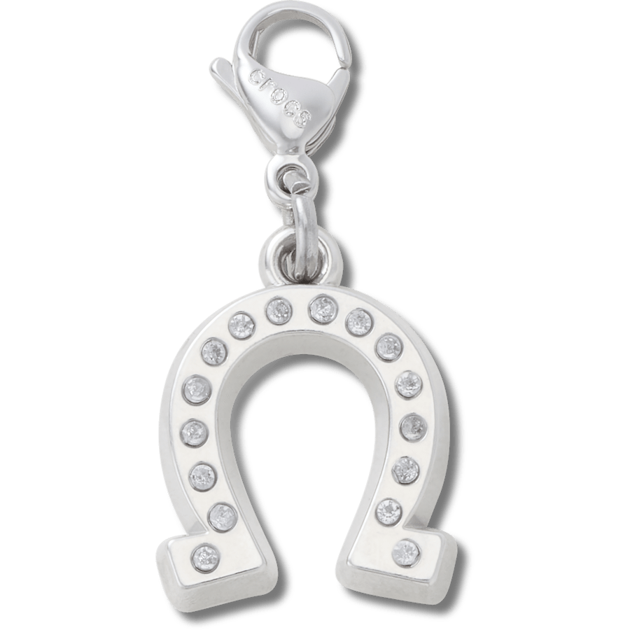 Crocs - Lucky Silver Horseshoe Charm Jibbitz charm for Women|Men|Kids