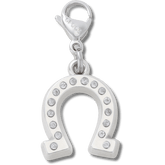 Crocs - Lucky Silver Horseshoe Charm Jibbitz charm for Women|Men|Kids