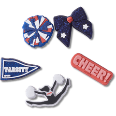 Crocs - Cheer 5 Pack Jibbitz™ charms for Women|Men|Jibbitz™ Charms