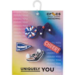 Crocs - Cheer 5 Pack Jibbitz™ charms for Women|Men|Jibbitz™ Charms