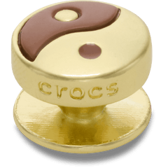 Crocs - Brown Yin Yang Icon Jibbitz™ charms for Women|Men|Jibbitz™ Charms