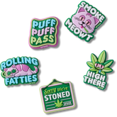 Crocs - 420 Hemp Cuties 5 Pack Jibbitz™ charms for Women|Men|Jibbitz™ Charms