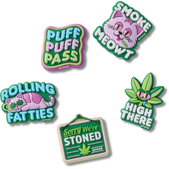 Crocs - 420 Hemp Cuties 5 Pack Jibbitz™ charms for Women|Men|Jibbitz™ Charms
