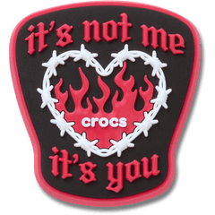 Crocs - its not me its you Jibbitz™ charms for Women|Men|Jibbitz™ Charms