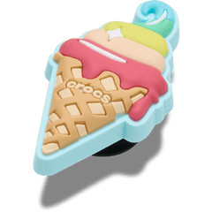 Crocs - Waffle Ice Cream Cone Jibbitz™ charms for Women|Men|Jibbitz™ Charms