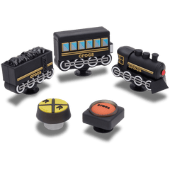 Crocs - 3D Train 5 Pack Jibbitz™ charms for Women|Men|Jibbitz™ Charms