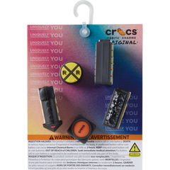 Crocs - 3D Train 5 Pack Jibbitz™ charms for Women|Men|Jibbitz™ Charms