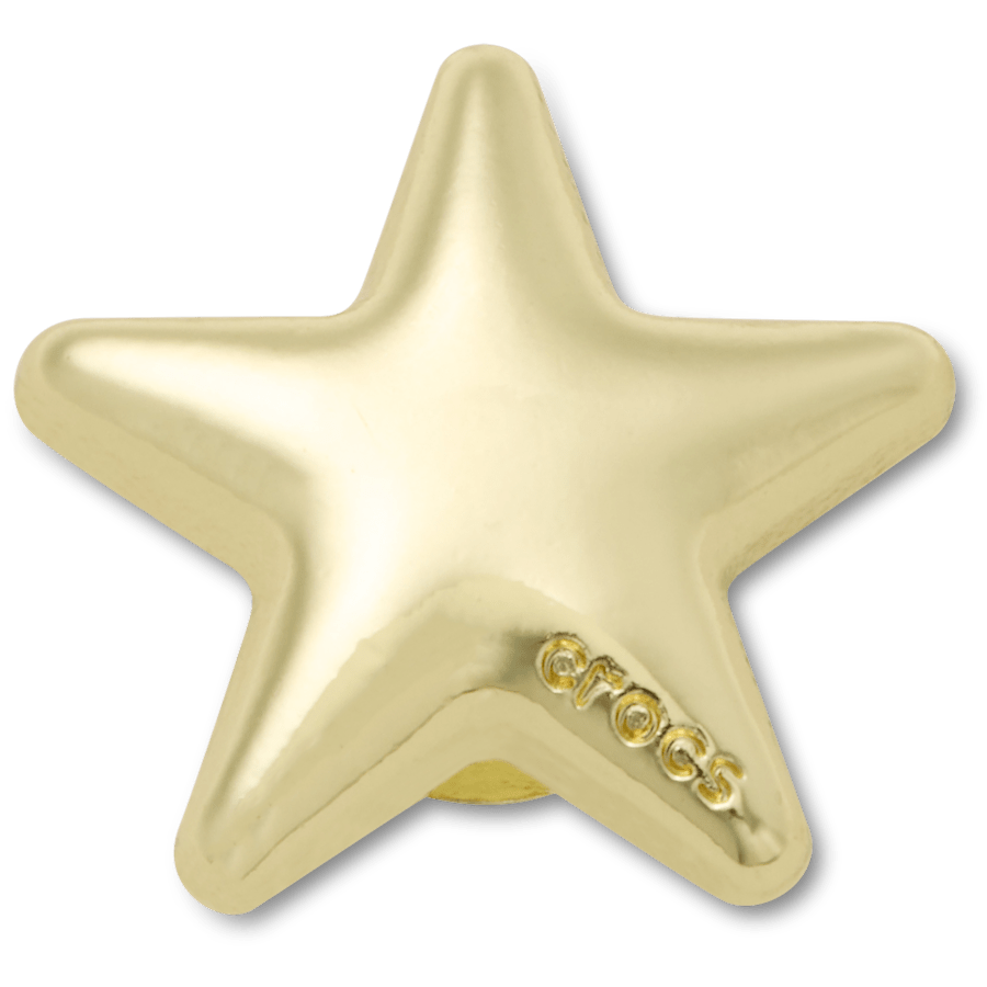 Crocs - Gold Bubble Star Jibbitz™ charms for Women|Men|Jibbitz™ Charms