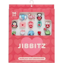 Crocs - Valentines Day Card 26 Pack Jibbitz™ charms for Women|Men|Jibbitz™ Charms
