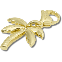 Crocs - Gold Palm Tree Charm Jibbitz charm for Women|Men|Kids
